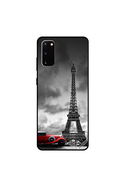Covernex غطاء حماية سامسونج جالكسي S20 DCP00001 برج إيفل وسيارة حمراء