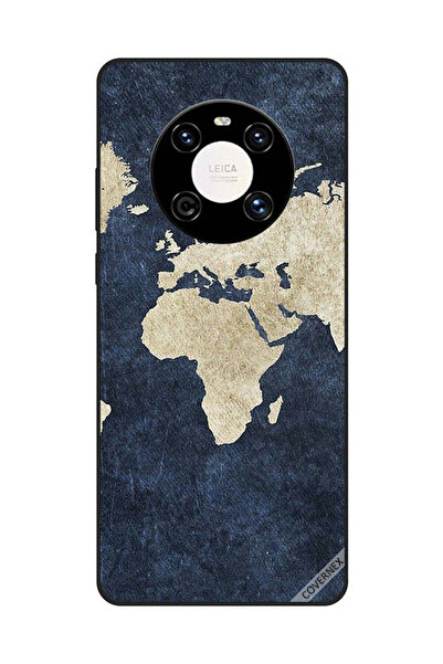 Covernex غطاء حماية لهاتف هواوي ميت 40 برو/40 برو+ بنمط خريطة على الجينز