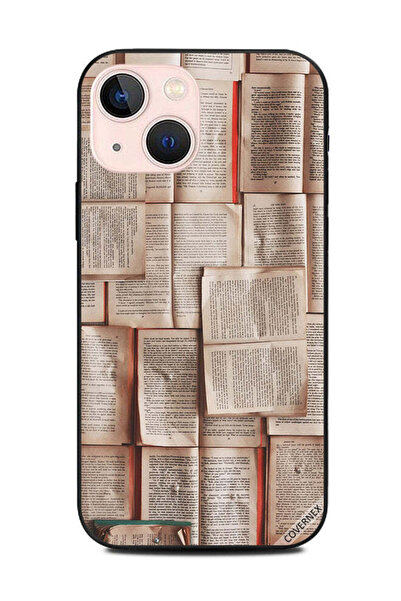 Covernex غطاء حماية لهاتف Apple iPhone 13 Mini بنمط صفحات الكتاب
