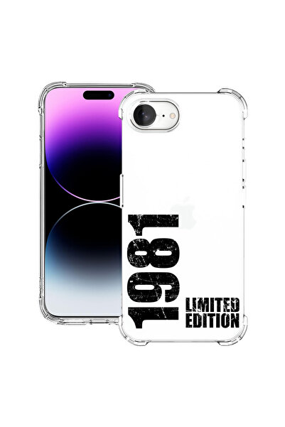 bestcase ® Carcasă antișoc pentru Apple iPhone 16e, Ediție limitată 1981, 198...