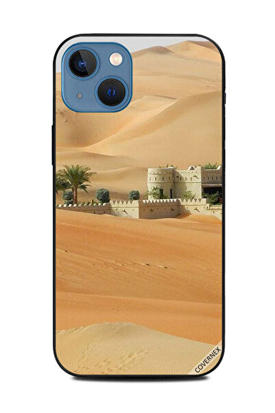 Covernex غطاء حماية لهاتف Apple iPhone 13 - منزل في الصحراء
