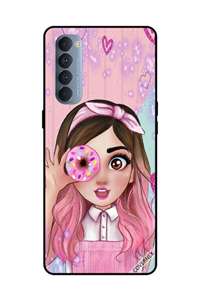Covernex Protective Case Cover For Oppo Reno 4 Pro Cute Little Girl Holding D...
