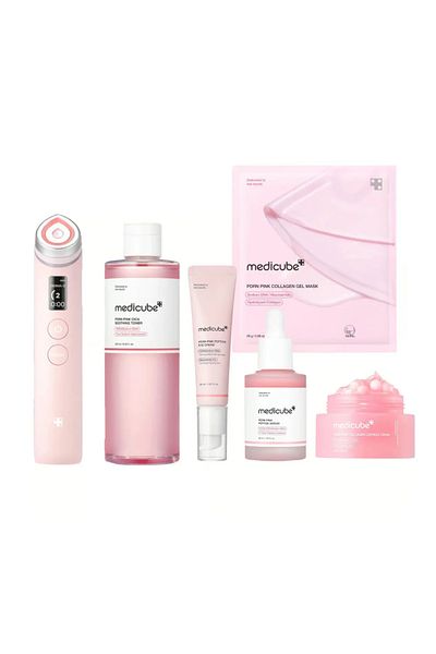 Medicube [MEDICUBE PDRN] Booster Lip Pink Toning Collagen Set
