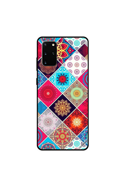 Covernex غطاء حماية لهاتف سامسونج جالكسي S20 بلس بنقشة أشكال زهور ملونة