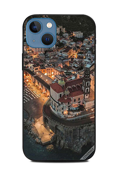 Covernex غطاء حماية لهاتف Apple iPhone 13 مع إطلالة مسائية على البحر