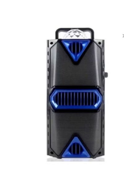 DLC Rechargeable Bluetooth Speaker & DJ Light Combo with Microphone