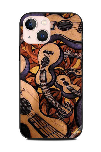 Covernex غطاء حماية لهاتف Apple iPhone 13 بنمط جيتار صغير