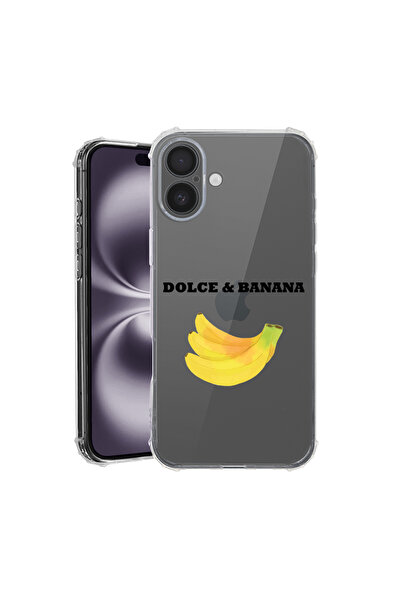 bestcase ® Carcasă antișoc pentru Apple iPhone 16, Dolce & Banana, 1828630 AS...