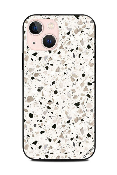 Covernex غطاء حماية لهاتف Apple iPhone 13 Mini بنمط أرضية خرسانية W&b