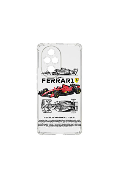 bestcase ® Carcasă antișoc pentru Honor 200 Pro, Ferrari Scuderia, 1805837 AS 1861