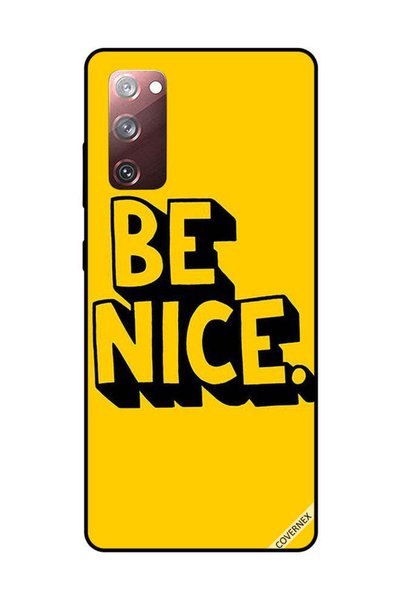Covernex Protective Case Cover For Samsung Galaxy S20 FE Be Nice Yellow