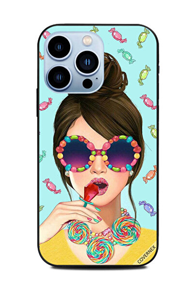 Covernex غطاء حماية لهاتف Apple iPhone 13 Pro - فتاة أنيقة
