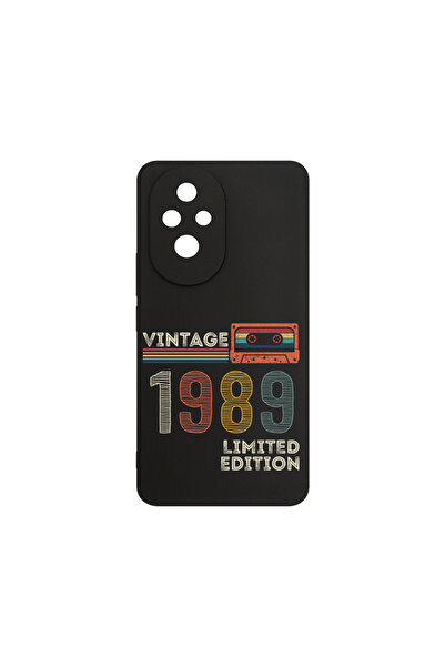 bestcase ® Husa Slim Silicon pentru Honor 200 Pro, 1989 - Vintage Tape, 18947...