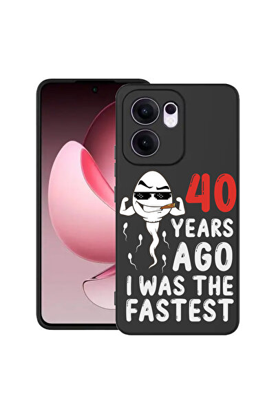 bestcase ® Husa Slim Silicon pentru OPPO Reno13 F / Reno13 FS, 40 χρόνια πριν...