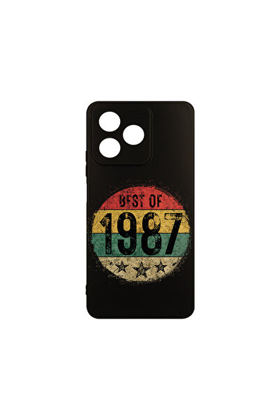 bestcase ® Husa Slim Silicon pentru Xiaomi Redmi 13, Best Of 1987, 1923377 B ...