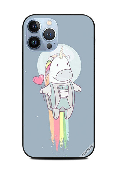 Covernex Protective Case Cover For Apple iPhone 13 Pro Max Unicorn Flying