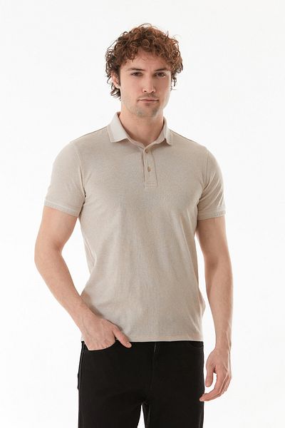 Fulla Moda Μπλούζα Basic Polo Yaka Slim Fit