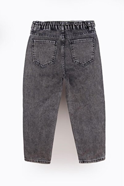 YİGİT BUTİK Yigit Boutique Side Buttoned Girl's Jean Pants