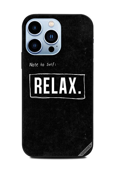 Covernex غطاء حماية لجهاز Apple iPhone 13 Pro Note To Self Relax