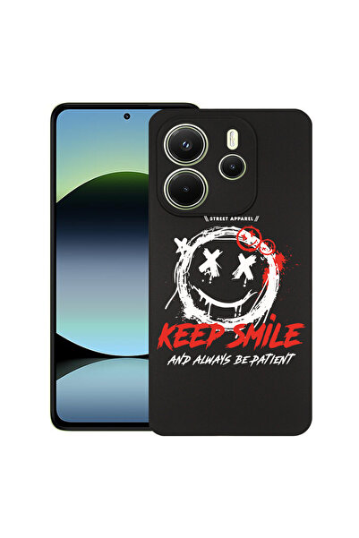 bestcase ® Husă Slim Silicon pentru Xiaomi Redmi Note 14 4G, Keep Smile, 1926...