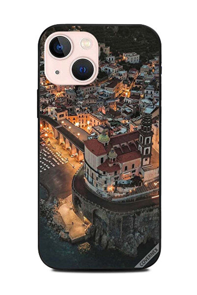 Covernex غطاء حماية لهاتف Apple iPhone 13 Mini مع إطلالة مسائية على البحر