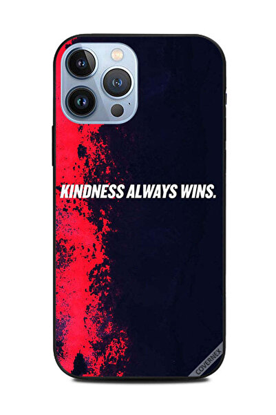 Covernex غطاء حماية لهاتف Apple iPhone 13 Pro Max اللطف ينتصر دائمًا