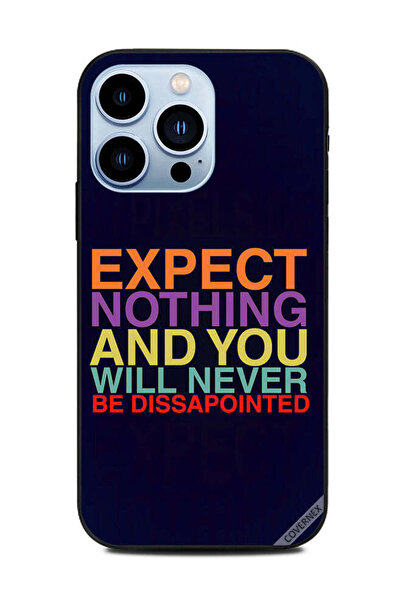 Covernex غطاء حماية لجهاز Apple iPhone 13 Pro لا تتوقع شيئًا ولن تتوقع أبدًا