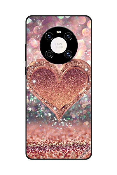 Covernex غطاء حماية لهاتف هواوي ميت 40 - قلب ذهبي لامع