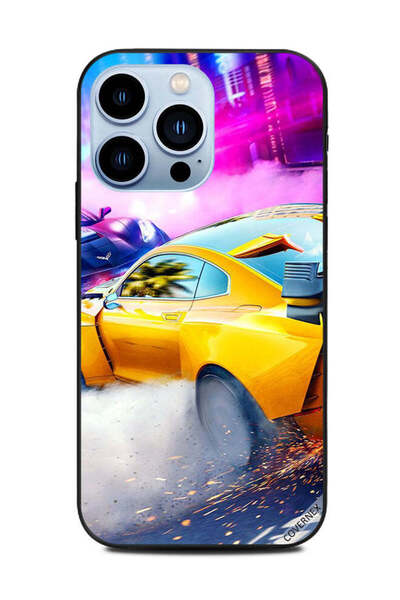 Covernex غطاء حماية لهاتف Apple iPhone 13 Pro - سيارة صفراء