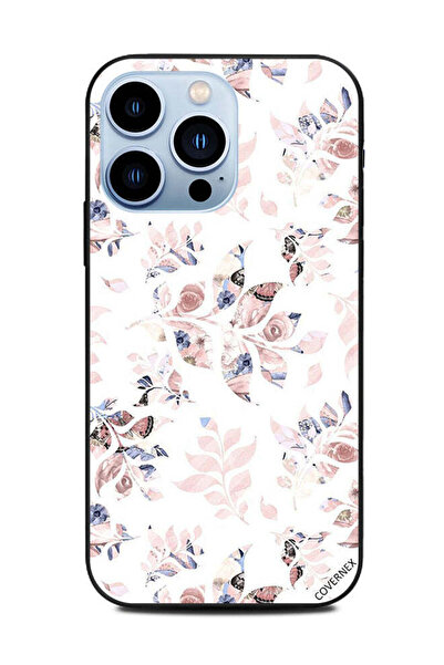 Covernex غطاء حماية لهاتف Apple iPhone 13 Pro بتصميم ريش الفراشات