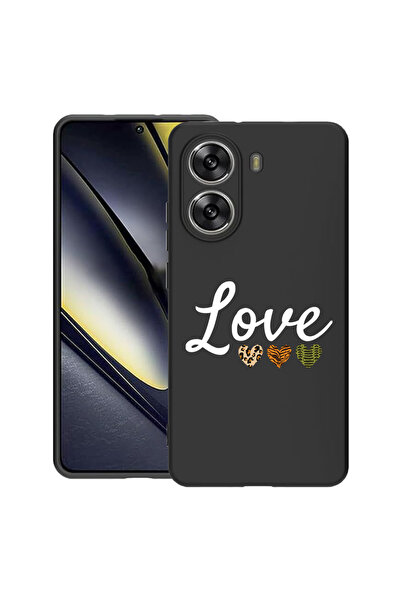 bestcase ® Husa Slim Silicon pentru Poco X7 Pro, Love, 1992025 B 1875