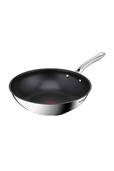 TEFAL Tefal Infinite non-stick wok pan, 28 cm, stainless steel, induction
