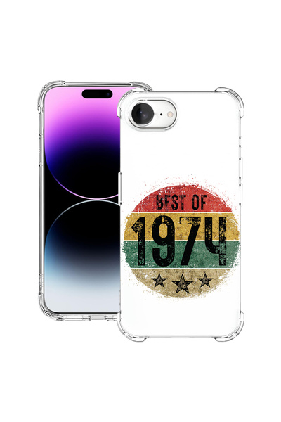 bestcase ® Αντικραδασμική θήκη για Apple iPhone 16e, Best Of 1974, 1988231 AS...