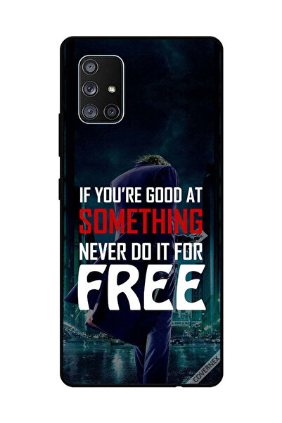 Covernex غطاء حماية لهاتف سامسونج جالكسي A71 إذا كنت جيدًا في شيء ما