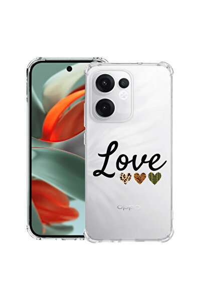 bestcase Αντικραδασμική πίσω θήκη για OPPO Reno 14 F / FS με Design Love, 205...