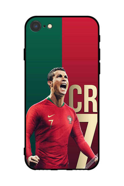 Covernex غطاء حماية لهاتف Apple iPhone SE (2022) من تشكيلة كريستيانو رونالدو ...