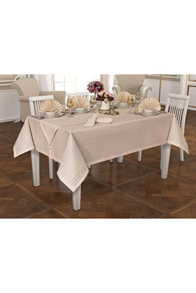 Cardea Home Collection طقم مفرش طاولة كولبر 12 قطعة 26 قطعة