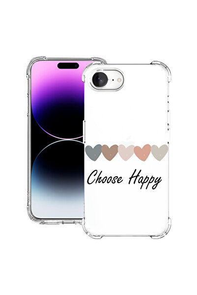 bestcase ® Carcasă antișoc pentru Apple iPhone 16e, Choose Happy, 1988231 AS ...