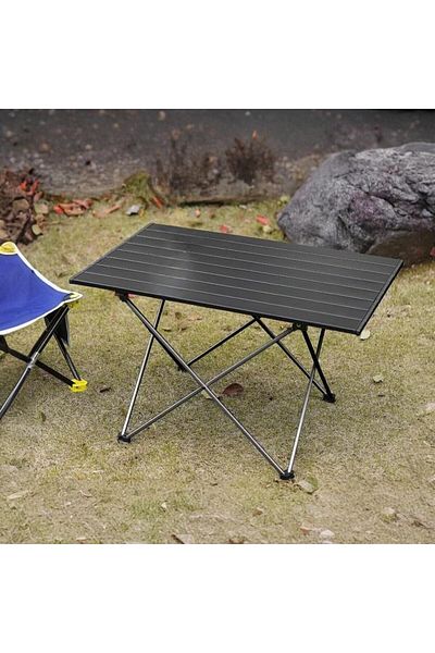 Taimi Folding Camping Table with Storage Bag,BBQ, Beach, Garden, Travel - Size 68L*46W*40.5H cm