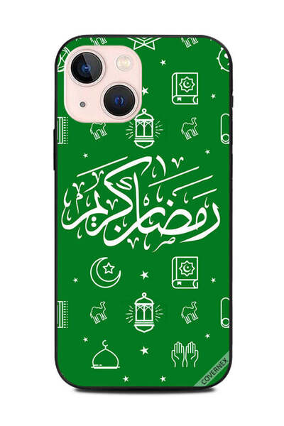 Covernex غطاء حماية لهاتف أبل آيفون 13 ميني رمضان كريم أخضر