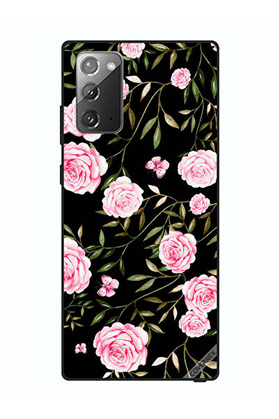 Covernex غطاء حماية لهاتف سامسونج جالكسي نوت 20 ورود وردية في باقات من الأورا...