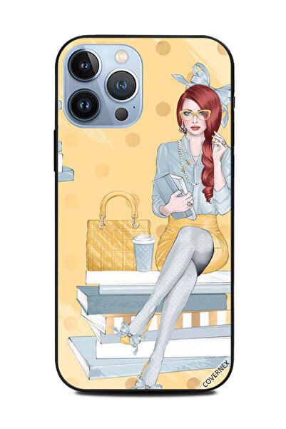 Covernex غطاء حماية لهاتف Apple iPhone 13 Pro Max - فتاة أنيقة