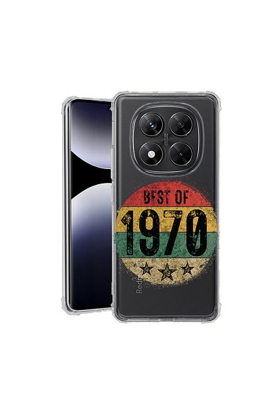bestcase ® Anit Shock Case For Xiaomi Redmi Note 14 Pro 4G, Best Of 1970, 1997764 AS 1903
