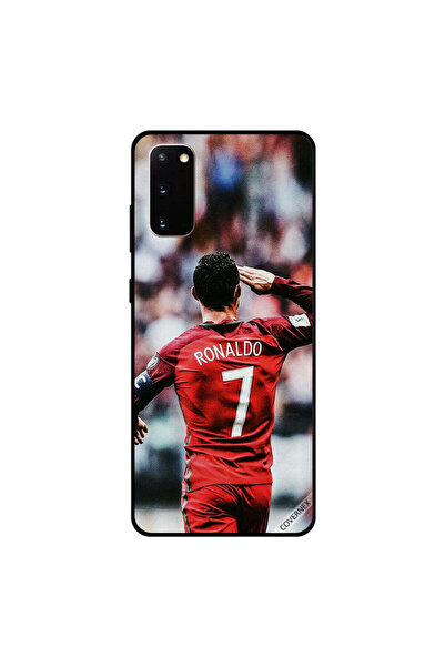 Covernex غطاء حماية لهاتف سامسونج جالكسي S20 بطبعة تحية رونالدو للجمهور