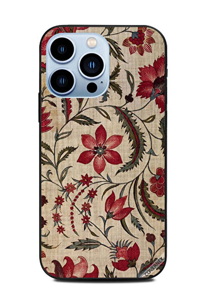 Covernex غطاء حماية لهاتف Apple iPhone 13 Pro بنقشة قماشية زهرية
