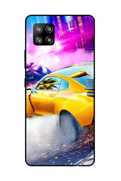 Covernex غطاء حماية لهاتف سامسونج جالاكسي A42 - سيارة صفراء