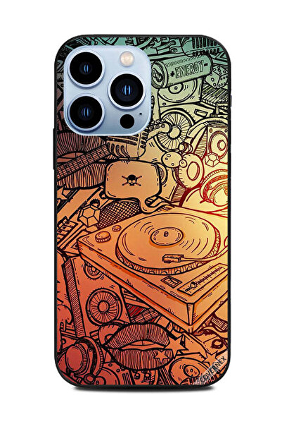 Covernex غطاء حماية لهاتف Apple iPhone 13 Pro بنمط علامات موسيقية