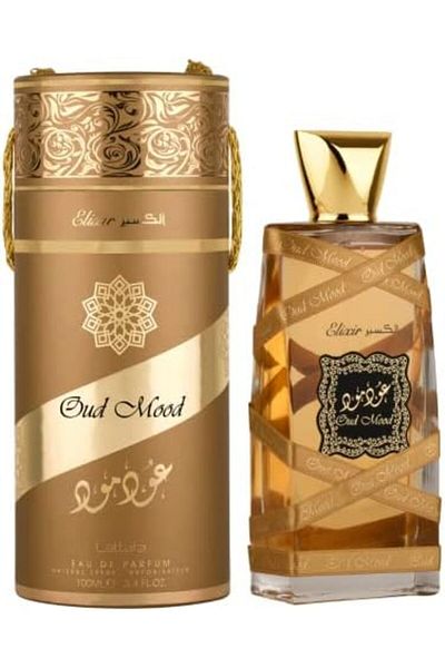 lattafa Oud Mood Genuine Elixir Eau de Parfum, 100ml, Unisex