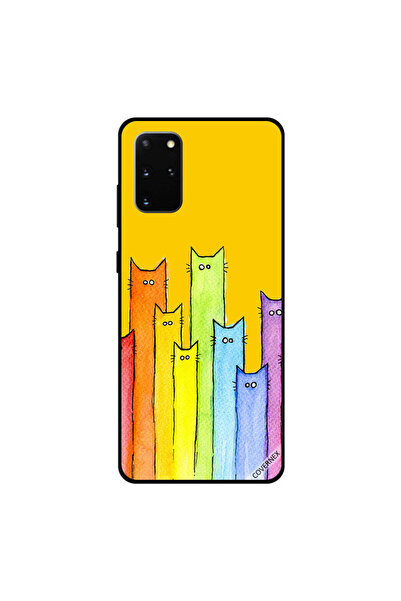 Covernex غطاء حماية سامسونج جالكسي S20 بلس بتصميم دمية قطة