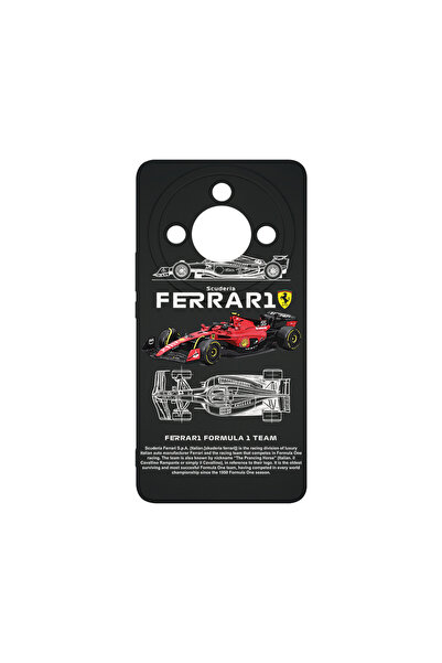 bestcase ® Husa Slim Silicon pentru Honor Magic6 Lite, Ferrari Scuderia, 1714...
